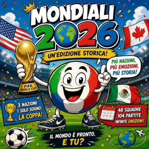 Edizione storica dei Mondiali